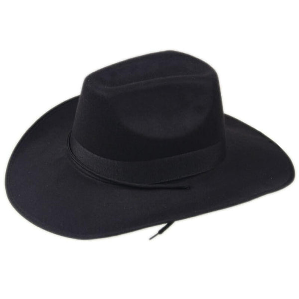 Indiana Jones Cowboy Hat Black