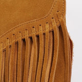 Leather Cowgirl Purse with Fringe