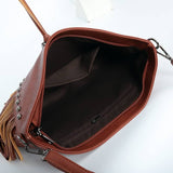 Brown Western Purse with Fringe