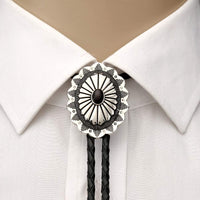 Silver Bolo Tie Necklace