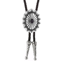 Silver Bolo Tie Necklace