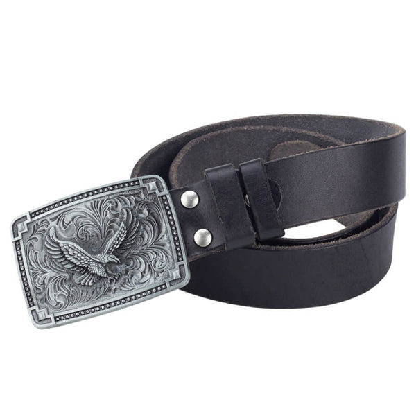 Silver Western Cowboy Belt