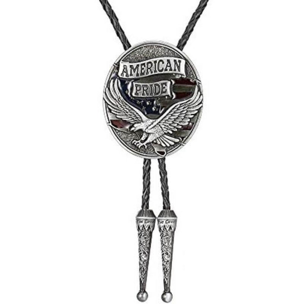 Silver Texas Bolo Tie