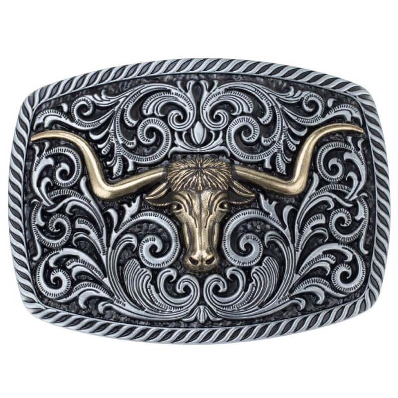 Vintage Western Belt Buckle Western Cowboy