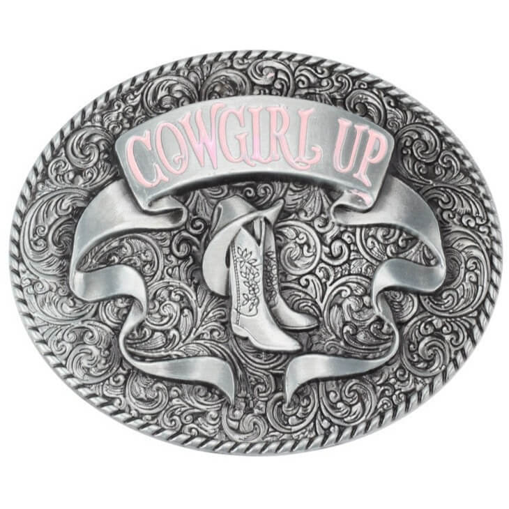 Western Cowgirl Belt Buckle Western Cowboy